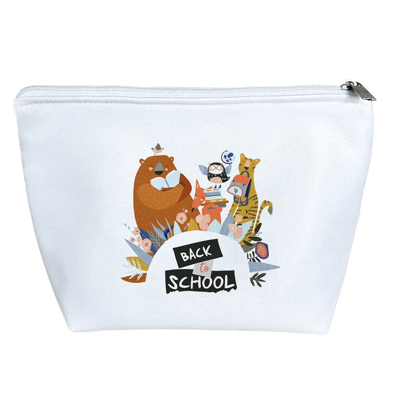 کیف لوازم آرایش دخترانه خندالو مدل مدرسه کد 1890