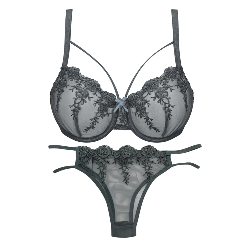 ست شورت و سوتین زنانه مدل دانتل هارنس کد M01  