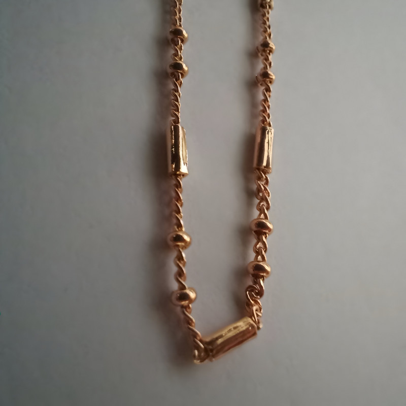 زنجیر زنانه ژوپینگ مدل مهره ای