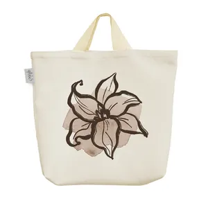ساک خرید خندالو مدل گل Flower کد 3552