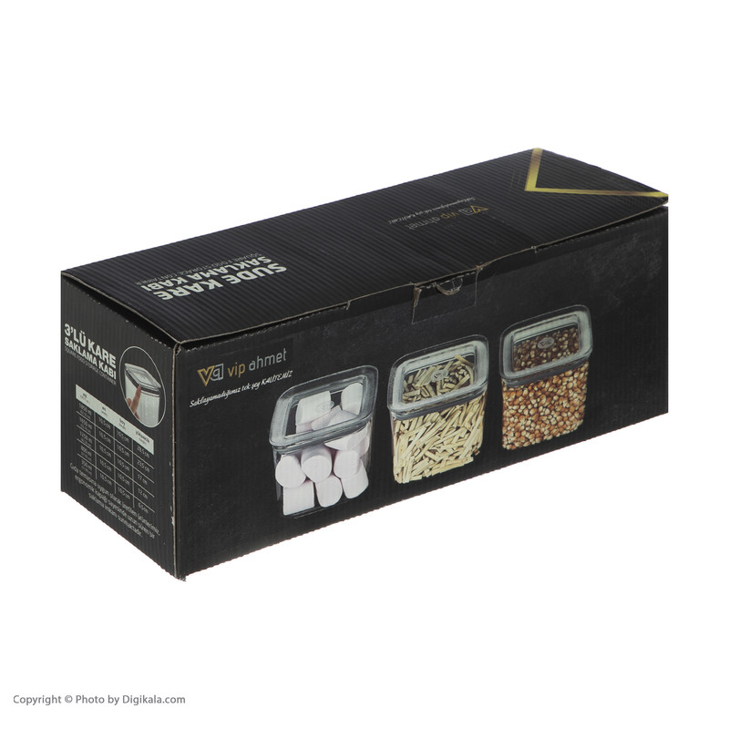 بانکه وی آی پی احمت مدل VP-729 بسته 3 عددی