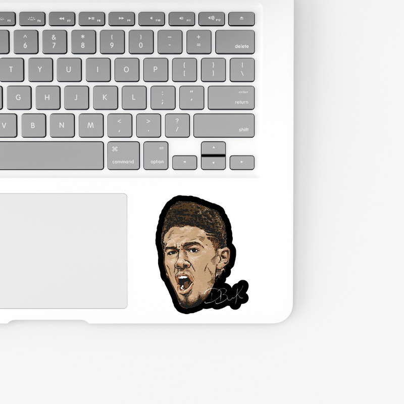استیکر لپ تاپ و موبایل بووم طرح Devin Booker کد LB60