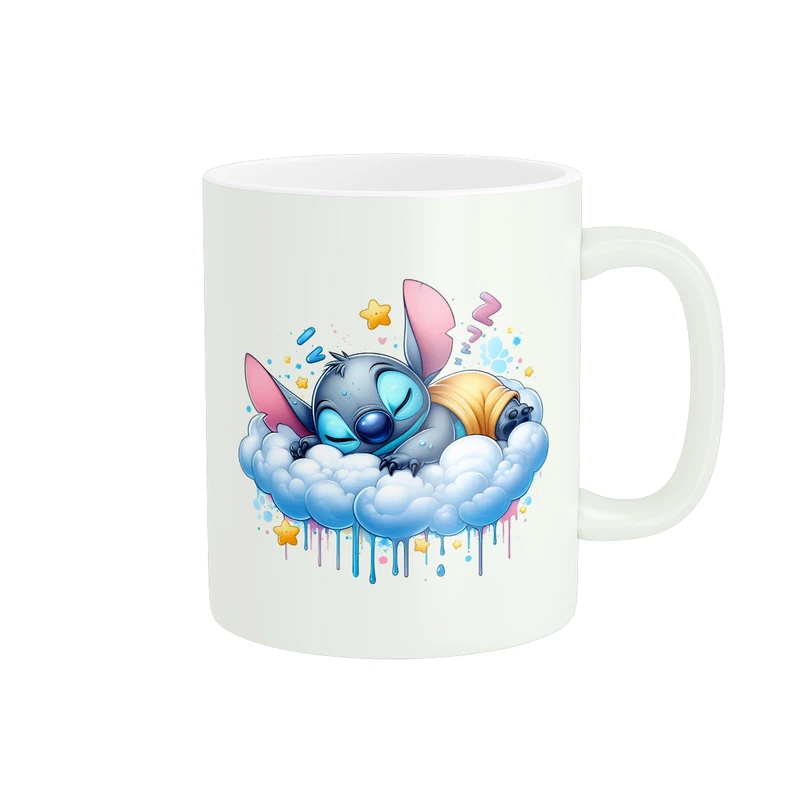 ماگ پادآفرین مدل کارتون استیچ و لیلو Stitch کد PM3930