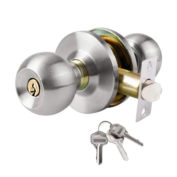 دستگیره در مدل گرد قفل دار