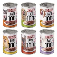 کنسرو غذای سگ رداسپرینگ مدل Pate Pack با طعم بره، مرغ، سیرابی، جگر و گوساله  وزن 2.4 کیلوگرم بسته 6 عددی