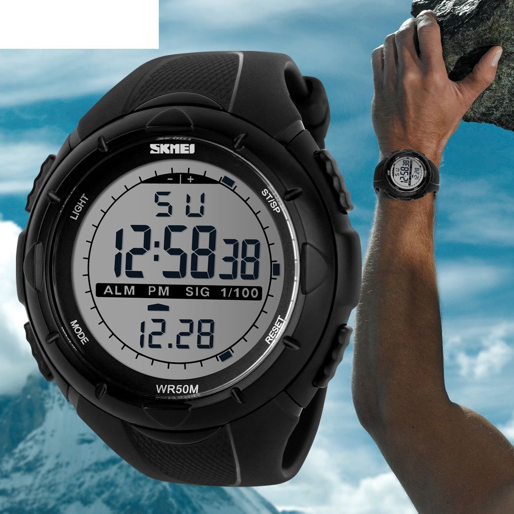 ساعت مچی دیجیتال مردانه اسکمی مدل 1025bl کد 01 -  - 3
