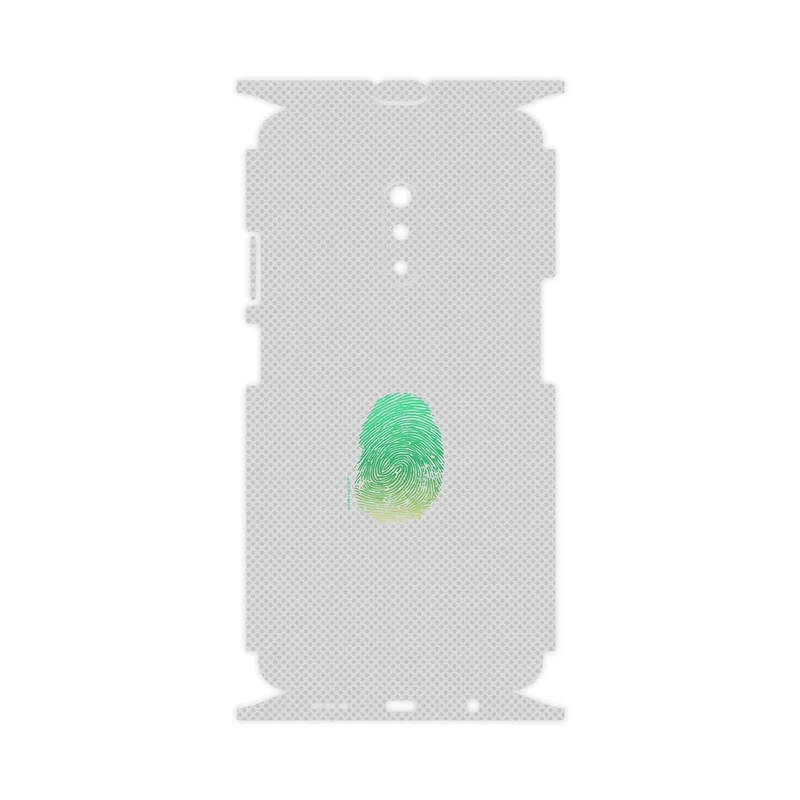 برچسب پوششی ماهوت مدل Minimal Fingerprint-FullSkin مناسب برای گوشی موبایل اپو Realme X