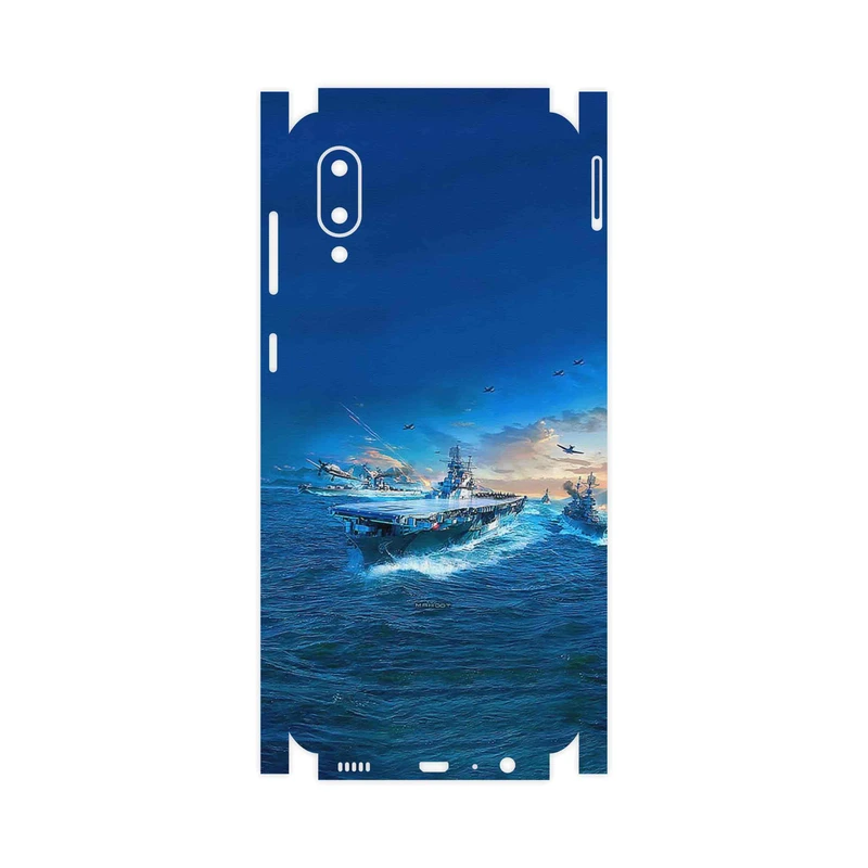 برچسب پوششی ماهوت مدل Warship-FullSkin مناسب برای گوشی موبایل سامسونگ Galaxy A02