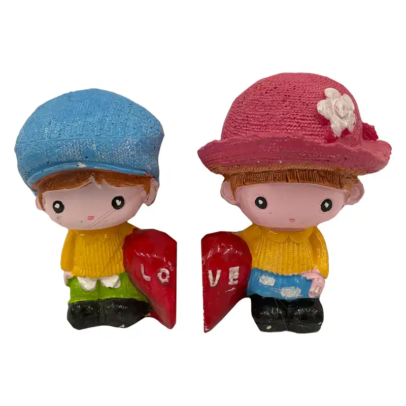 مجسمه مدل لاو دختر پسر مجموعه 2 عددی