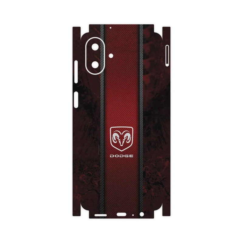 برچسب پوششی ماهوت مدل Dodge-FullSkin مناسب برای گوشی موبایل سامسونگ Galaxy A07