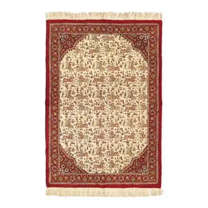 رومیزی قلمکار فرانام مدل چوگان