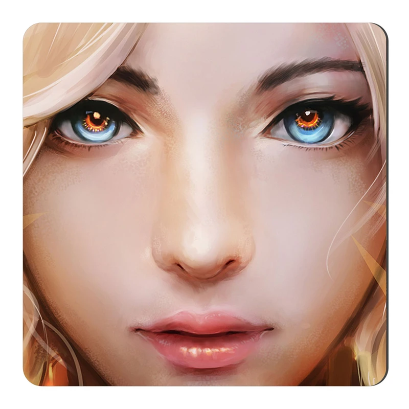 مگنت طرح نقاشی دختر کد NIM358