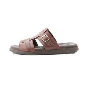 صندل مردانه مدل D7-bal.g رنگ آجری تیره