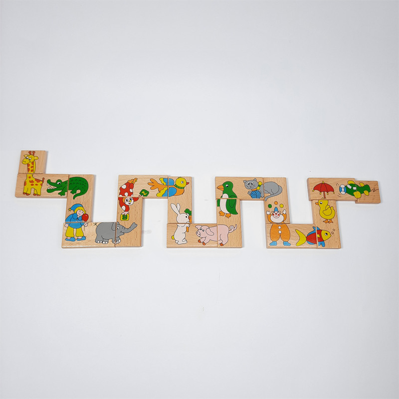 بازی فکری مدل دومینو حیوانات