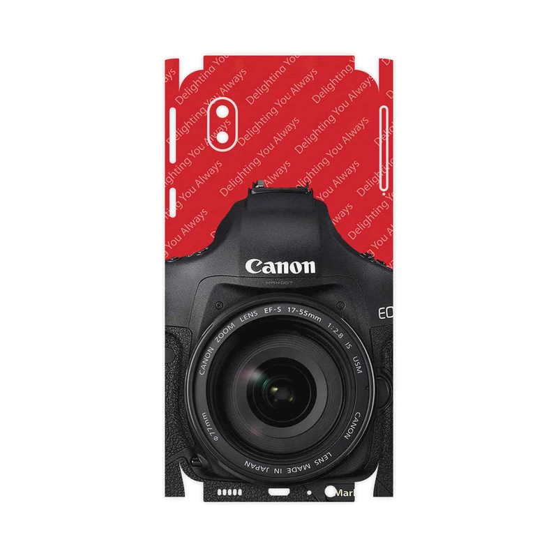 برچسب پوششی ماهوت مدل Canon_Logo-FullSkin مناسب برای گوشی موبایل سامسونگ Galaxy A01 Core