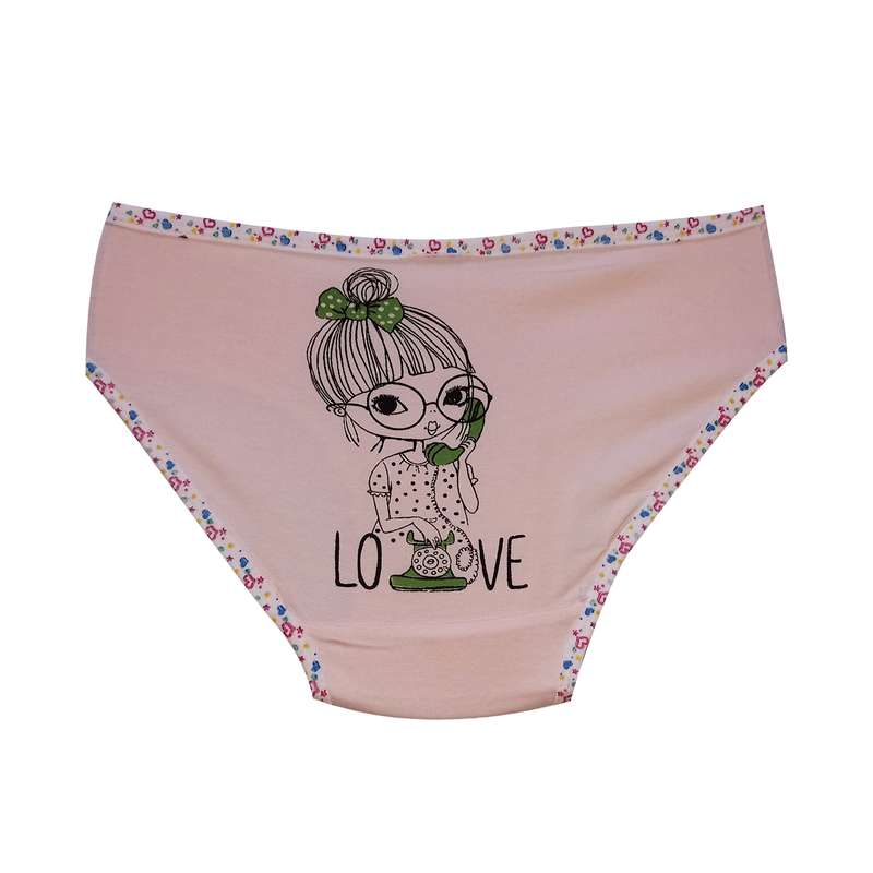 شورت دخترانه مدل نخی عروسکی کد p-l