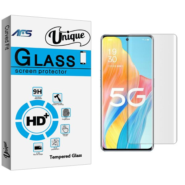 محافظ صفحه نمایش ای اف اس مدل Unique UV مناسب برای گوشی موبایل اوپو A1 Pro