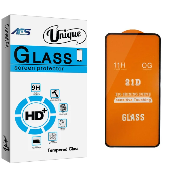 محافظ صفحه نمایش ای اف اس مدل Unique Glass مناسب برای گوشی موبایل سامسونگ Galaxy A11