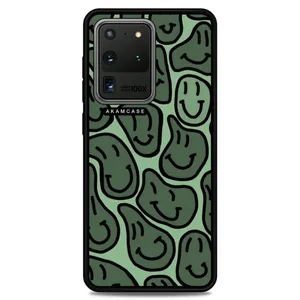 AKAM AMCWSGS20U-HAPPY FACE3 Cover For Samsung Galaxy S20 Ultra