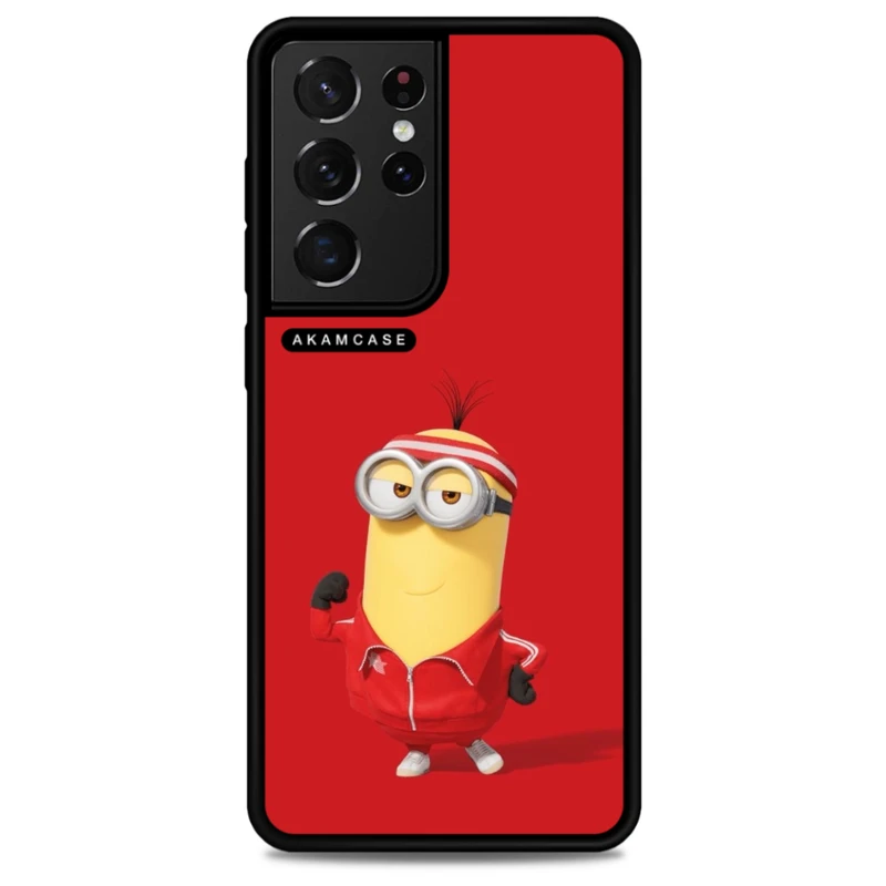 کاور آکام مدل AMC-WSGS21U-MINIONS8 مناسب برای گوشی موبایل سامسونگ Galaxy S21 Ultra