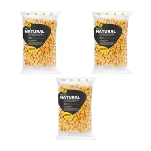 بادام زمینی روکش دار کره ای نچرال - 500 گرم بسته 3 عددی 