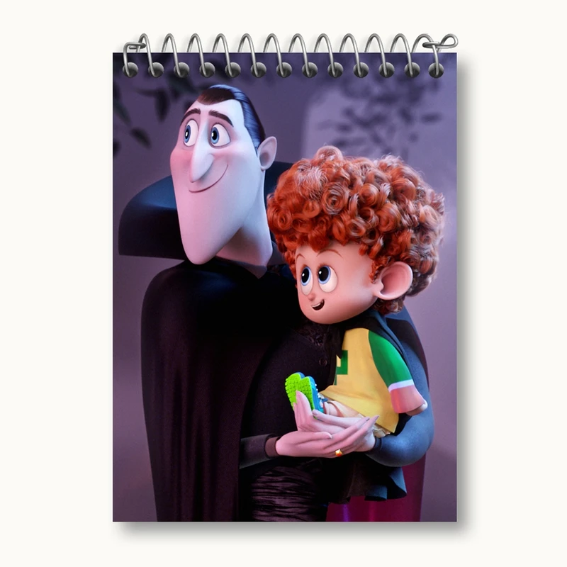 دفتر یادداشت 50 برگ خندالو مدل هتل ترانسیلوانیا Hotel Transylvania کد 3749