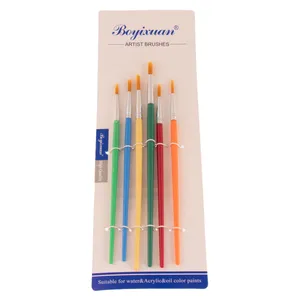 قلم مو گرد مدل Bo Yi Xuan Artist مجموعه 6 عددی