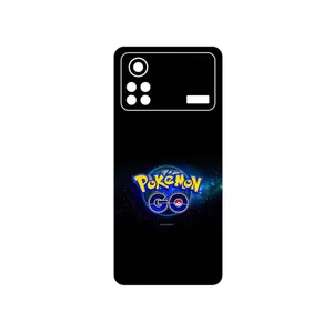 MAHOOT Pokemon Go Game Series Cover Sticker for Xiaomi Poco X4 Pro 5G