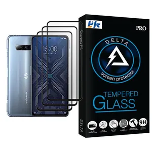 PK Delta Glass MIX003 Screen Protector For Xiaomi Black Shark 4 Pack Of 3