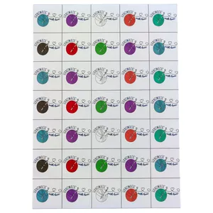 برچسب مدل تشکر از مشتری طرح بافتنی بسته ۳۵ عددی