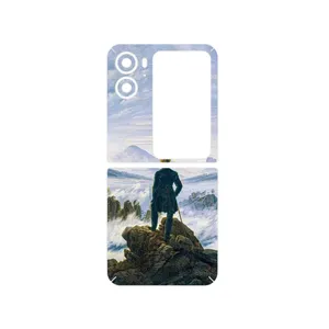 MAHOOT Wanderer above the Sea of Fog Cover Sticker for Oppo Find N2 Flip