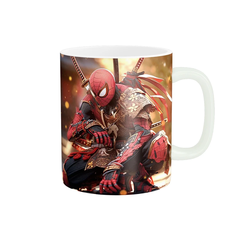 ماگ پاد آفرین طرح جذاب مرد عنکبوتی سامورایی کد 1665