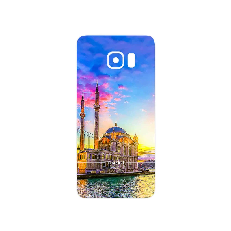 برچسب پوششی ماهوت مدل City of Istanbul مناسب برای گوشی موبایل سامسونگ Galaxy S6 Edge