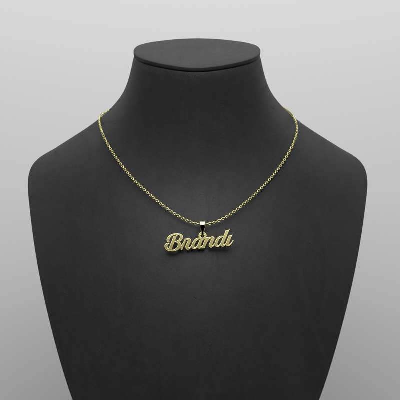 گردنبند طلا 18 عیار زنانه مدوپد مدل Brandi