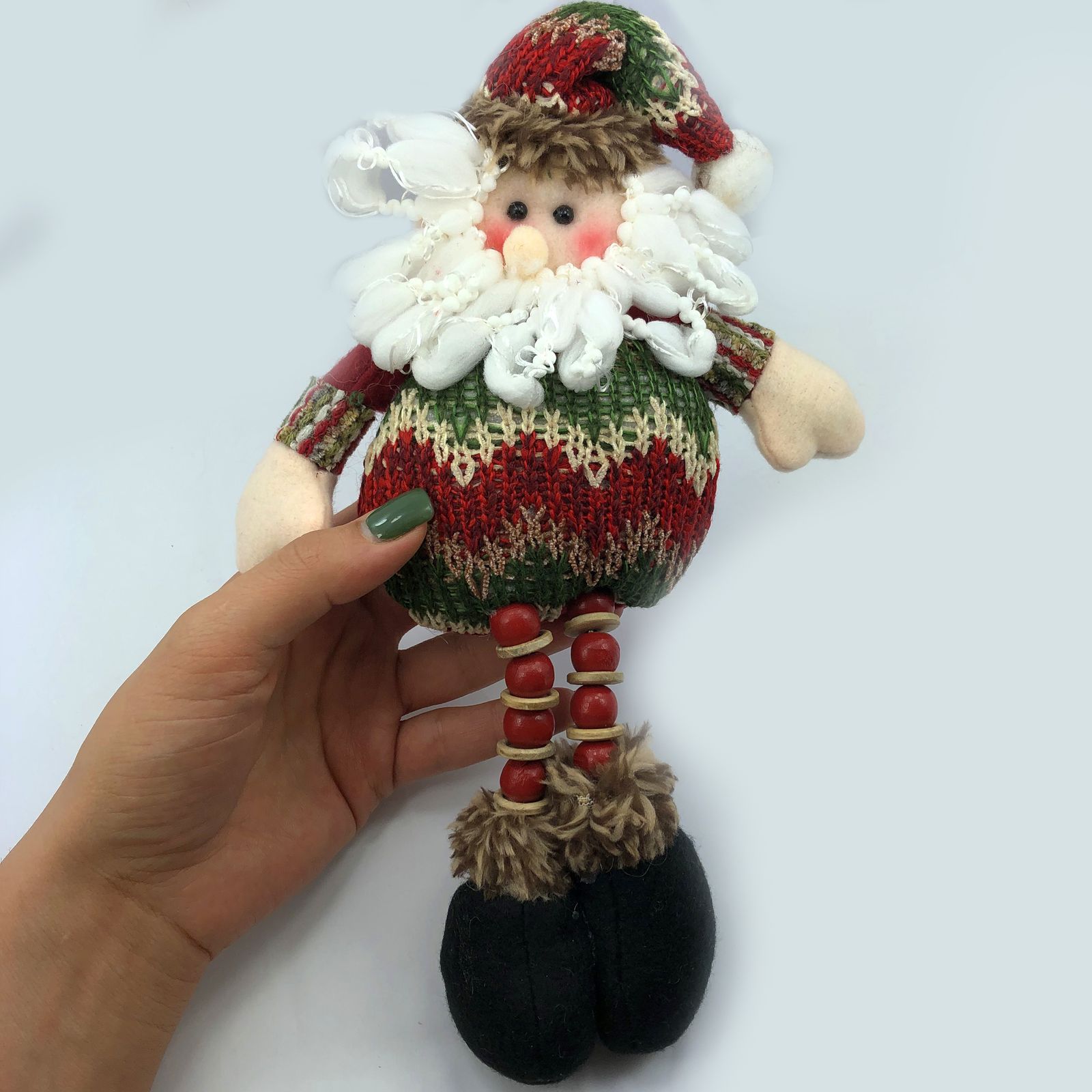  عروسک مدل بابانوئل ارتفاع 28 سانتی متر -  - 4