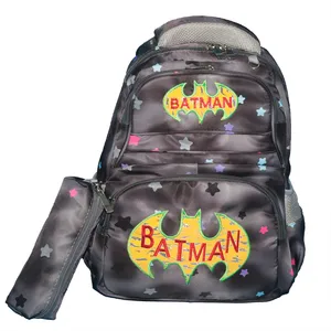 کوله پشتی مدل BATMAN کد 04 به همراه جامدادی