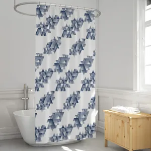  پرده حمام دلفین مدل EV-1619 سایز 180x200 سانتی متر