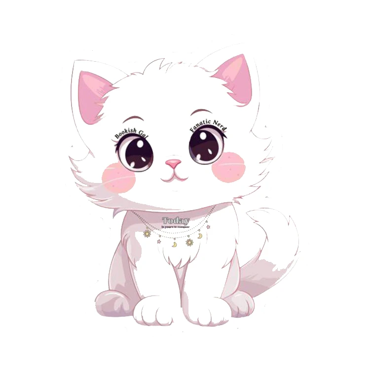 استیکر پارچه و لباس پاد آفرین مدل گربه کد 697