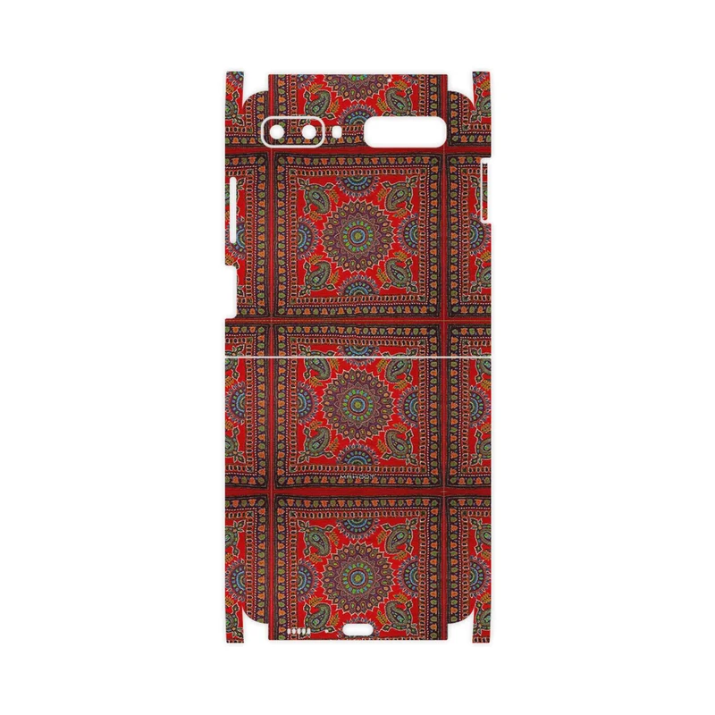 برچسب پوششی ماهوت مدل Embroidered Rug-FullSkin مناسب برای گوشی موبایل سامسونگ Galaxy Z Flip