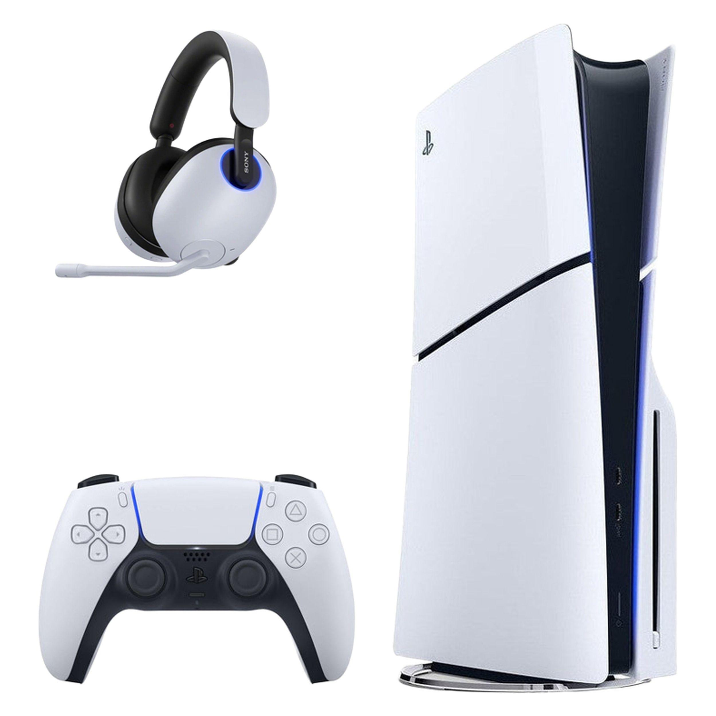 کنسول بازی سونی مدل PlayStation 5 Slim ظرفیت یک ترابایت ریجن 2000 آسیا به همراه هدست