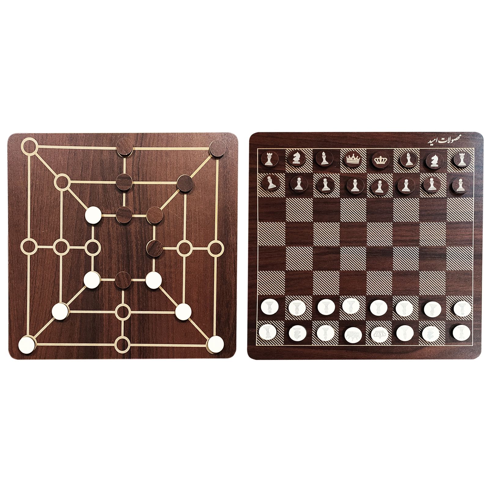 بازی فکری محصولات امید مدل دوز و شطرنج کد 132 -  - 4