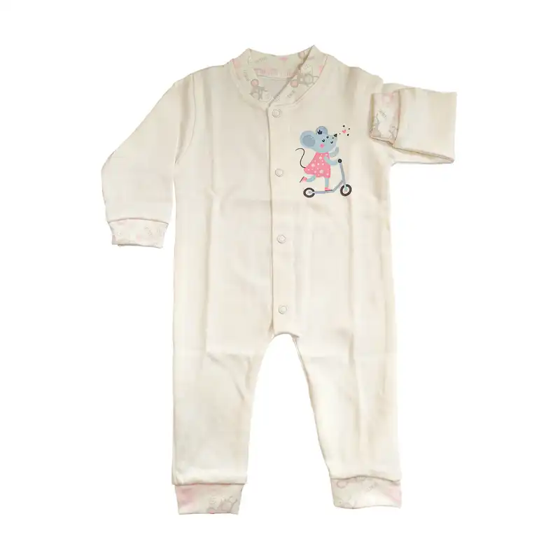 ست 7 تکه لباس نوزادی مادرکر طرح موش اسیکت سوار مدل M454.58