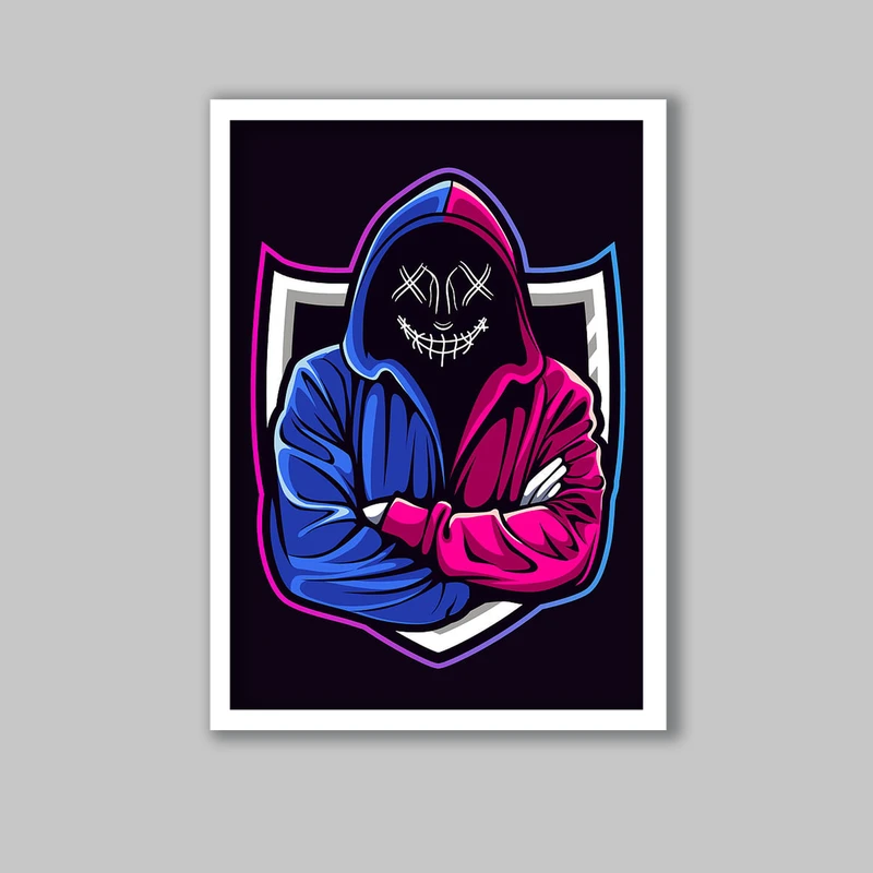 تابلو مدل فانتزی طرح گیم کد LA-G10722