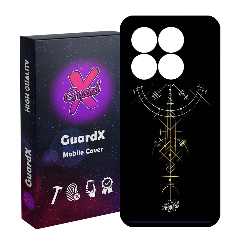 کاور گارد ایکس طرح Shape مدل قاب Glass10238 مناسب برای گوشی موبایل شیائومی Poco X6 Pro 5G / Redmi K70E