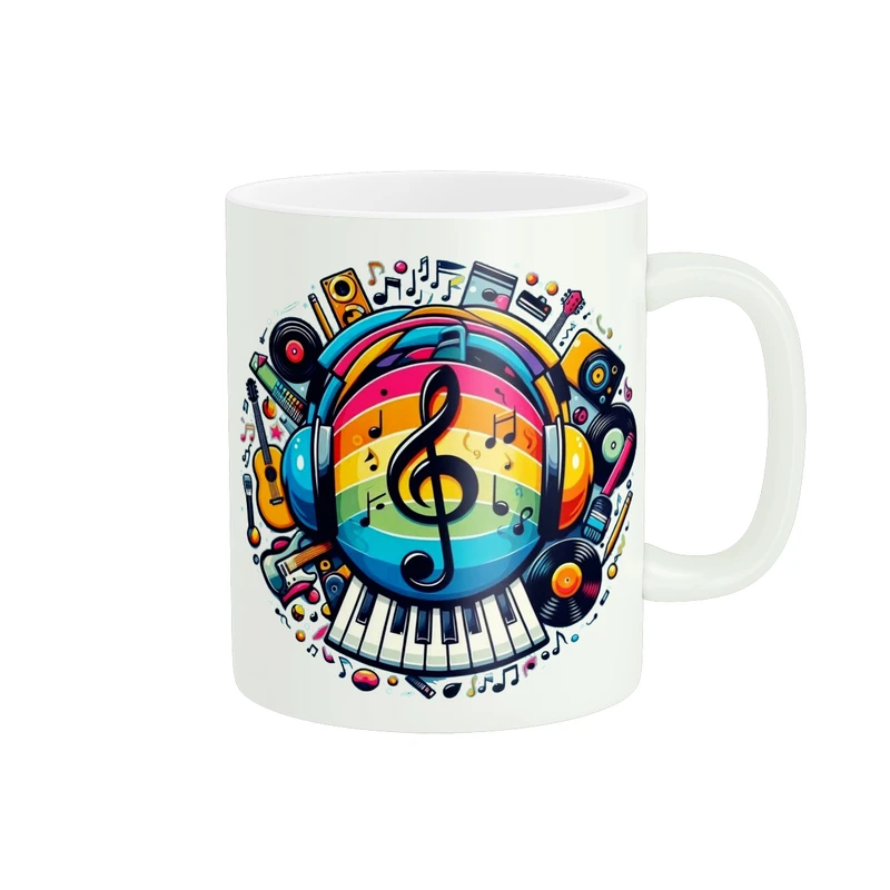 ماگ پاد آفرین طرح موسیقی کد 4477