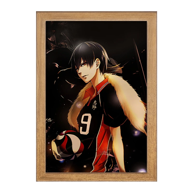 تابلو خندالو مدل کاگیاما توبیو انیمه آبشار سرنوشت هایکیو کاگیاما  کد 11208