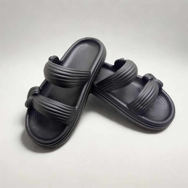 دمپایی زنانه مدل گره ای Hana-BK