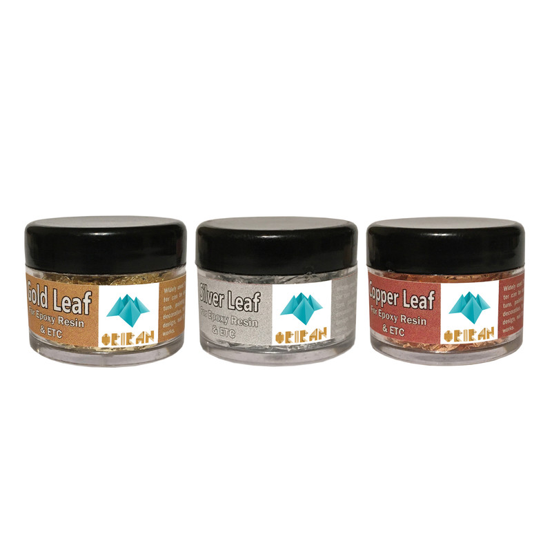 ورق طلا و نقره و مس اوریران کد GSC03 بسته 3 عددی