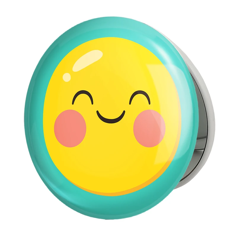 آینه جیبی خندالو طرح ایموجی Emoji مدل تاشو کد 3005 