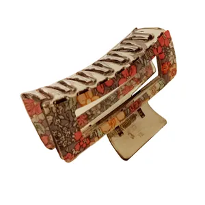 کلیپس مو زنانه مدل گلی